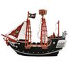 Childrens Pirate Ship Pretend Toy Home Decoration Ornaments Safety Durable Pirate Ship Model For Kids