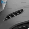 Real Soft Carbon Fiber Sticker For SEAT Ateca 5F 2016-2025 For Cupra Ateca 5F 2018-2025 Car Air Outlet Side of Instrument Trim