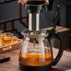 Velkokapacitní čajová konvice Domácí multifunkční filtrační konvice Zahuštěné vysoce borosilikátové sklo Čajová separace Puer čajová sada