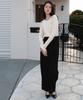 DEHEVE Eyelet Boat Neck Long Sleeve [Ivory]