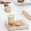Chinese Style White Porcelain Kung Fu Tea Set