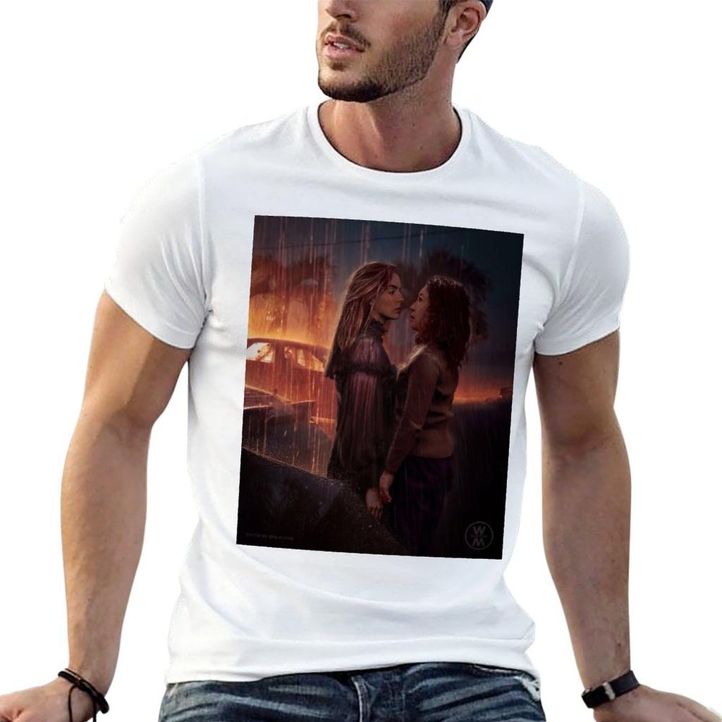Villaneve Under The Rain Kiss Tshirt T Shirts For Unisex Graphic Tees T Shirts With Prints Unisex T Shirt Cotton Tshirt