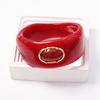 European and American Retro Fashion Resin Geometric Bracelet Simple High-end Elegant Holiday Casual Versatile Trend Women's Models