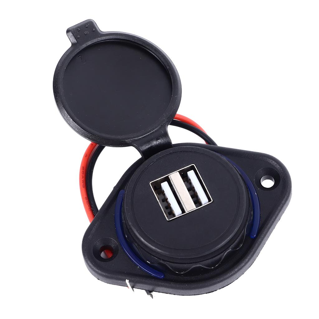 מטען USB מהיר לרכב לטלפון, נייד, רב-תכליתי, יעיל לנסיעות בכביש