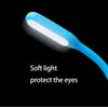 2 Pcs Mini Portable USB Book Light Reading Lamp 5V 1.2W Super Bright LED Lamp for Power Bank PC Laptop Notebook
