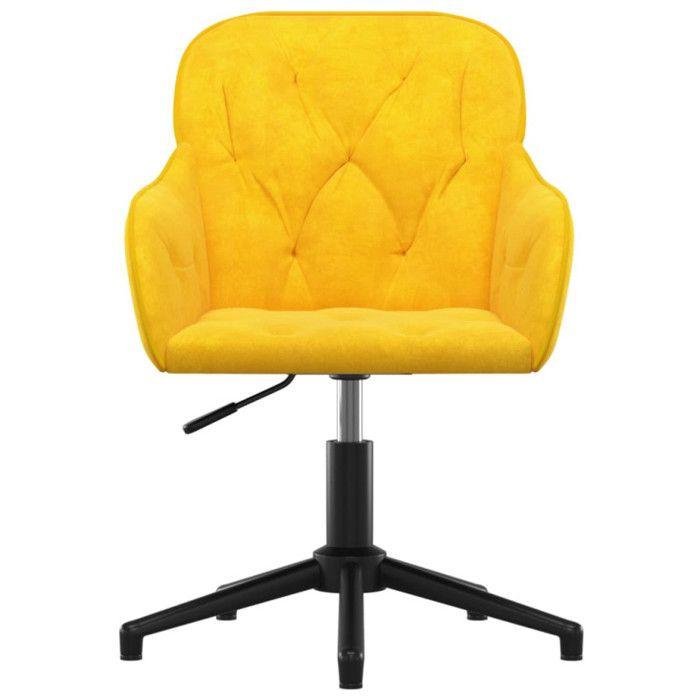 VidaXL Chaise Pivotante de Bureau Chaise d'Ordinateur Fauteuil Pivotant de Bureau Siège de Bureau Meuble de Bureau Intérieur 344863