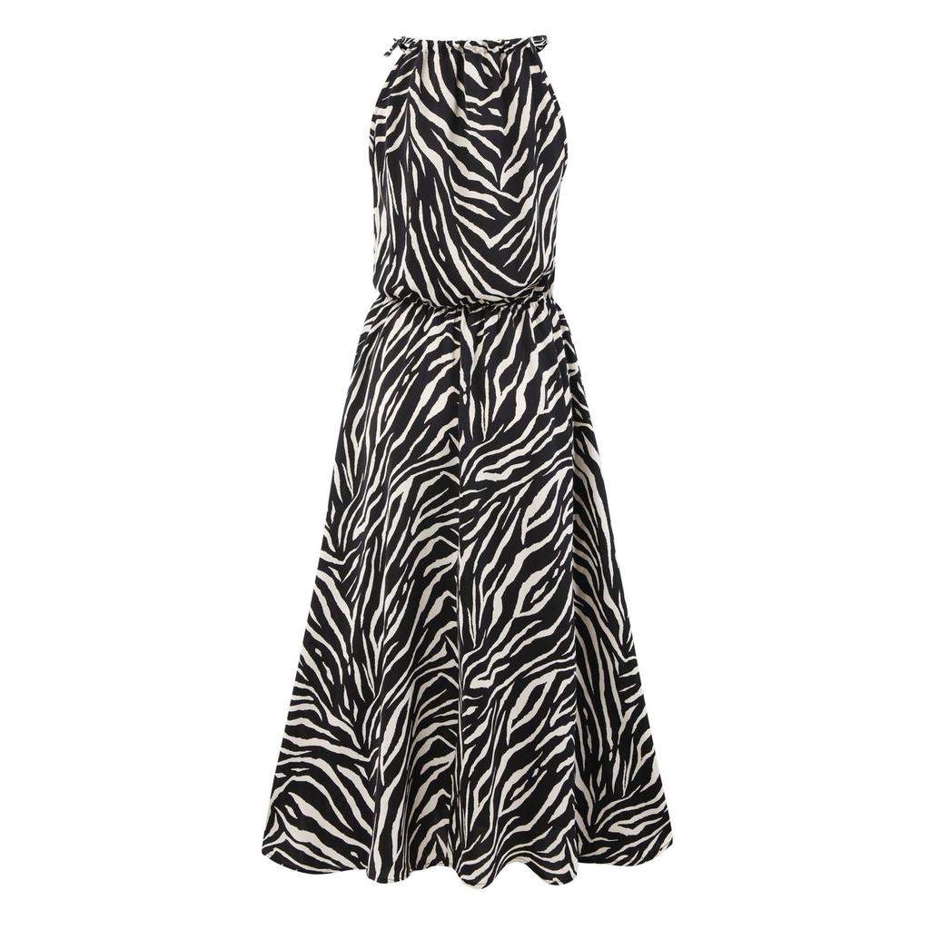 Summer Dress Women's Long Boho Beach Dress Elegant Maxi Dress Sleeveless Summer Tunic Dress