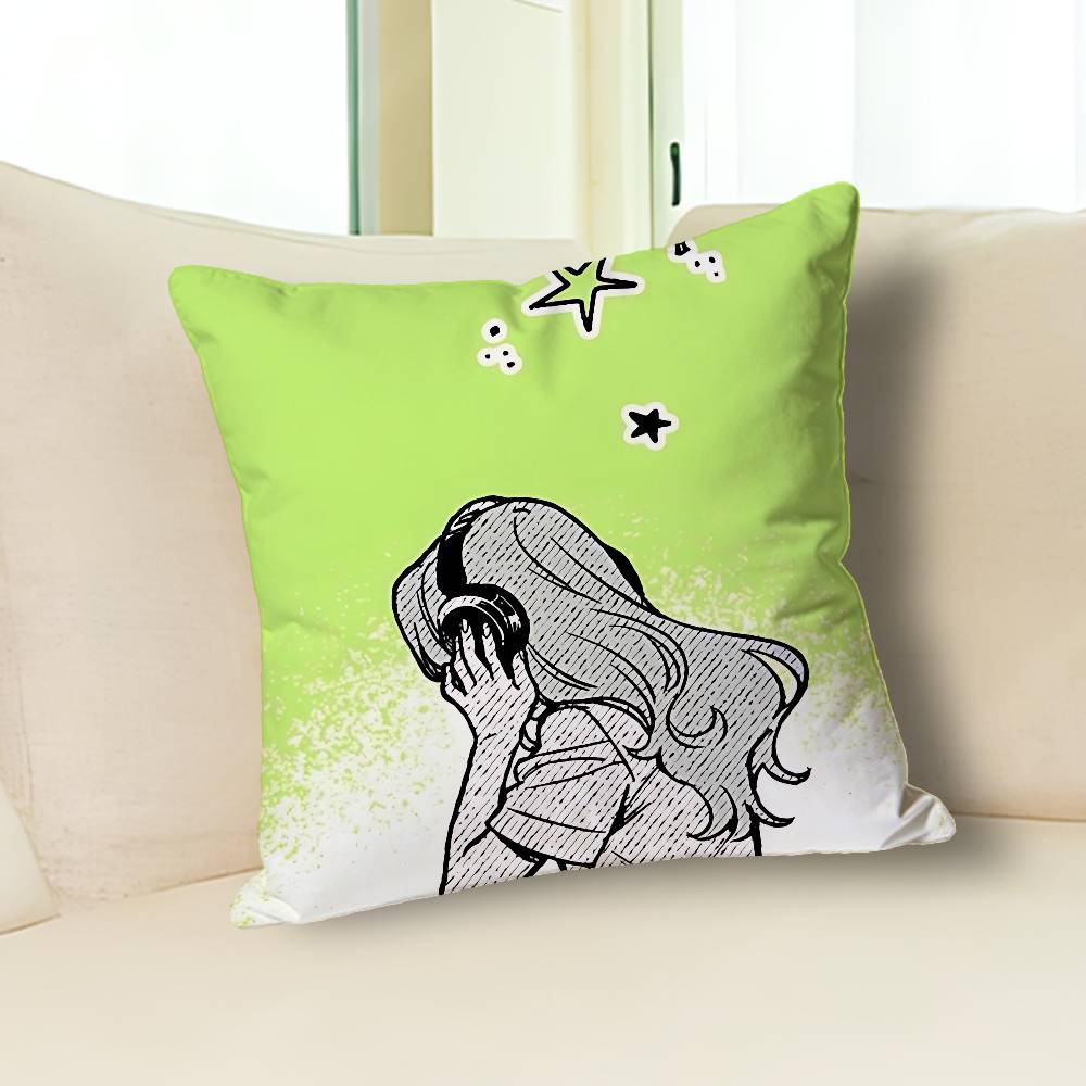She Was Interested Wasnot Guy Celebrity Merchandise All-Match Printed Pillow Case Sofa Car Office Room Decoration Protector