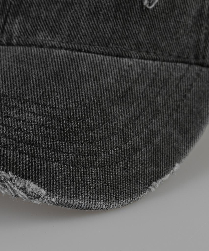 Wig Executive Classic Damaged Pigment Ball Cap - Charcoal