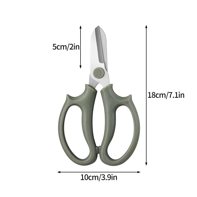 Gardening Scissors Florists Professional Flower Arranging Shears Multifunctional Household Pointed Scissors Plant Pruning Tools