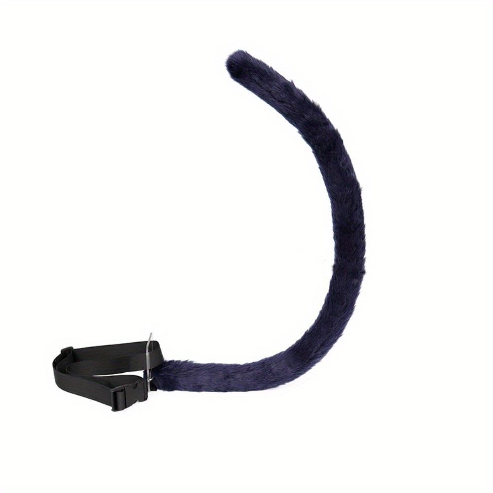 Realistic Cat Ear Headband & Tail Set - Plush Feline Cosplay Accessories for Performances & Events