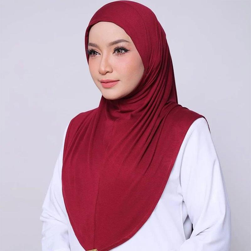 One Piece Hijab Ready To Wear Instant Bawal Instant Headscarf Instant For Muslim Women