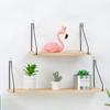 Home Room Wandbehang Einzelbrett Töpfe Figuren Lagerregal Regalhalter