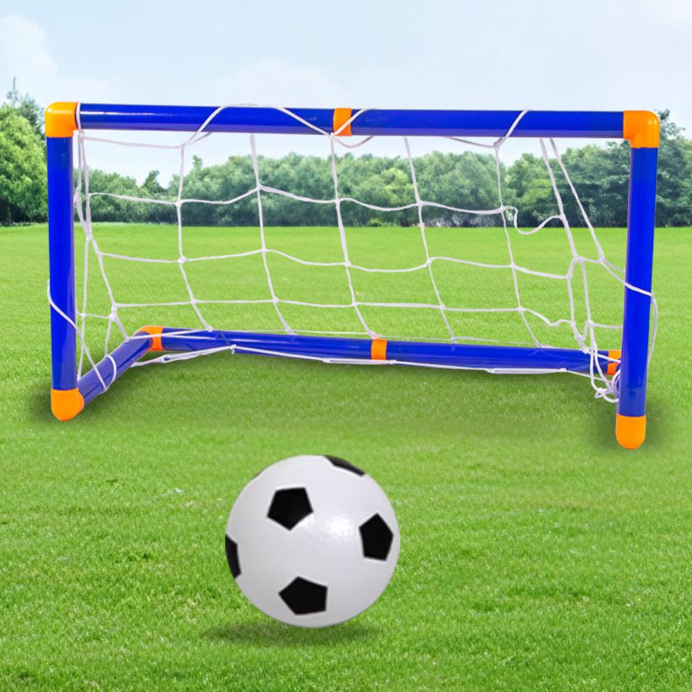 Children's Soccer Door Combination Outdoor Indoor Sports Interactive Toy Disassembly DIY Sports Soccer Frame