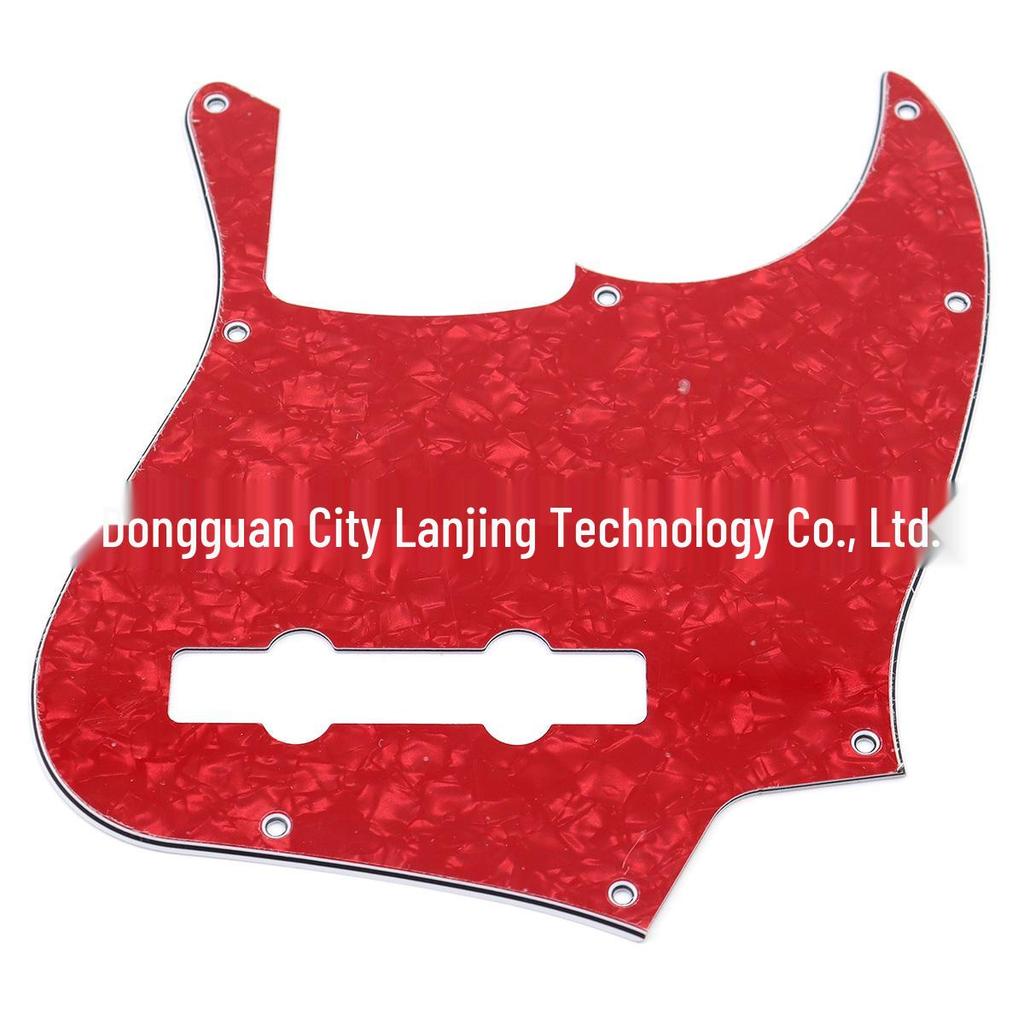 Battipenna a 10 fori per Jazz Bass a 5 corde, Protezione antigraffio, Multicolore