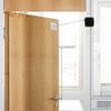 Automatic Door Closer with 1.2M Steel Wire Adjustable Punch Free Wall Mount Bedroom Bathroom Shower Curtain Sliding Screen Door Opener Closing Device