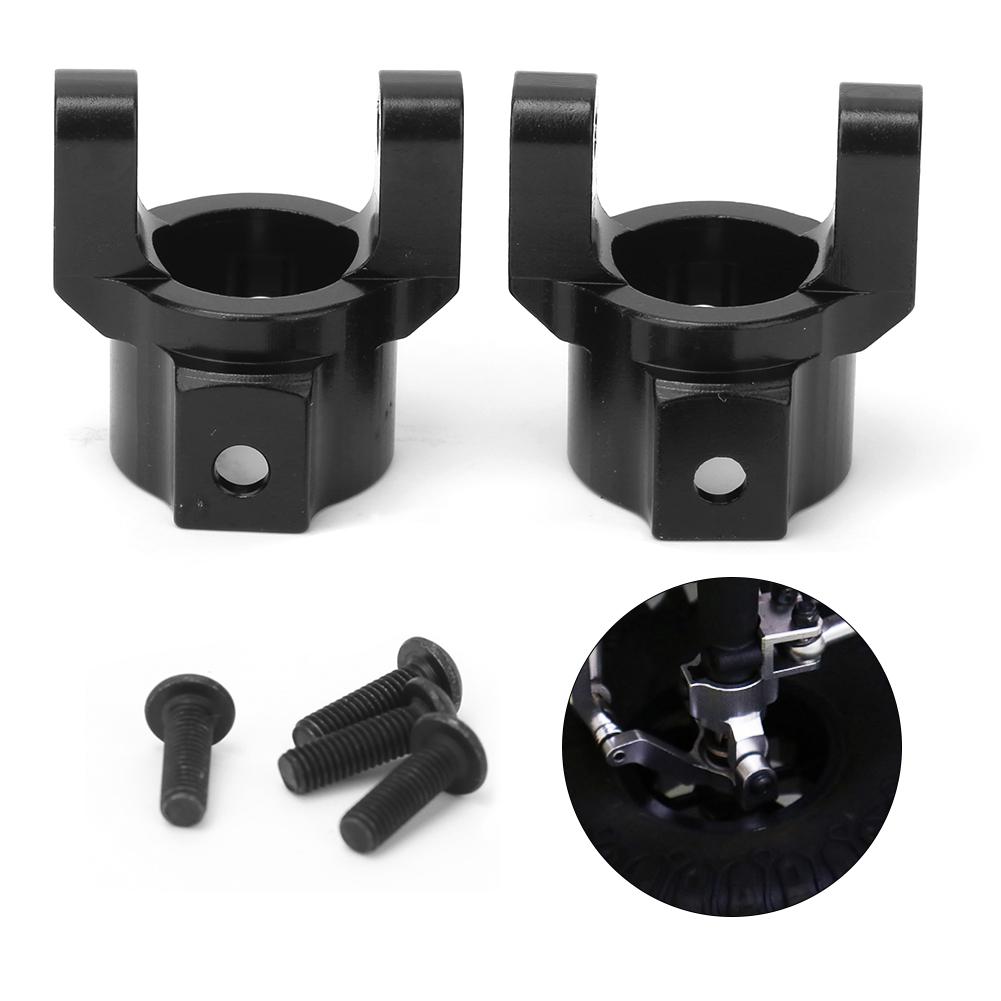 Aluminum Alloy Caster Mount (l R) Parts Fit for RGT 1 10 EX86100 RC Car ModelBlack R86022BL