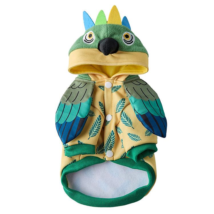 Polyester Shark Design Cross-border New Christmas Halloween Transformation Costume for Small Medium-Sized Dogs All Seasons