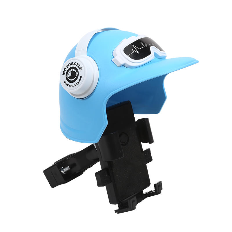 Handlebar Helmet Cell Phone Holder Self-driving Sun Resistant Phone Navigation Mount Bracket for Motorcycle Electric Vehicles Bicycle
