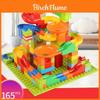Set di Blocchi da Costruzione Pista da Corsa con Palline Labirinto Marble Run Classico da 165 Pezzi Per Divertimento Infinito