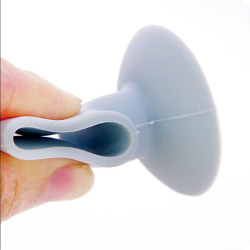 1pcs Silicone Door Handle Lock Suction Cup Wall for Anti-Collision Silencer Protective Pad