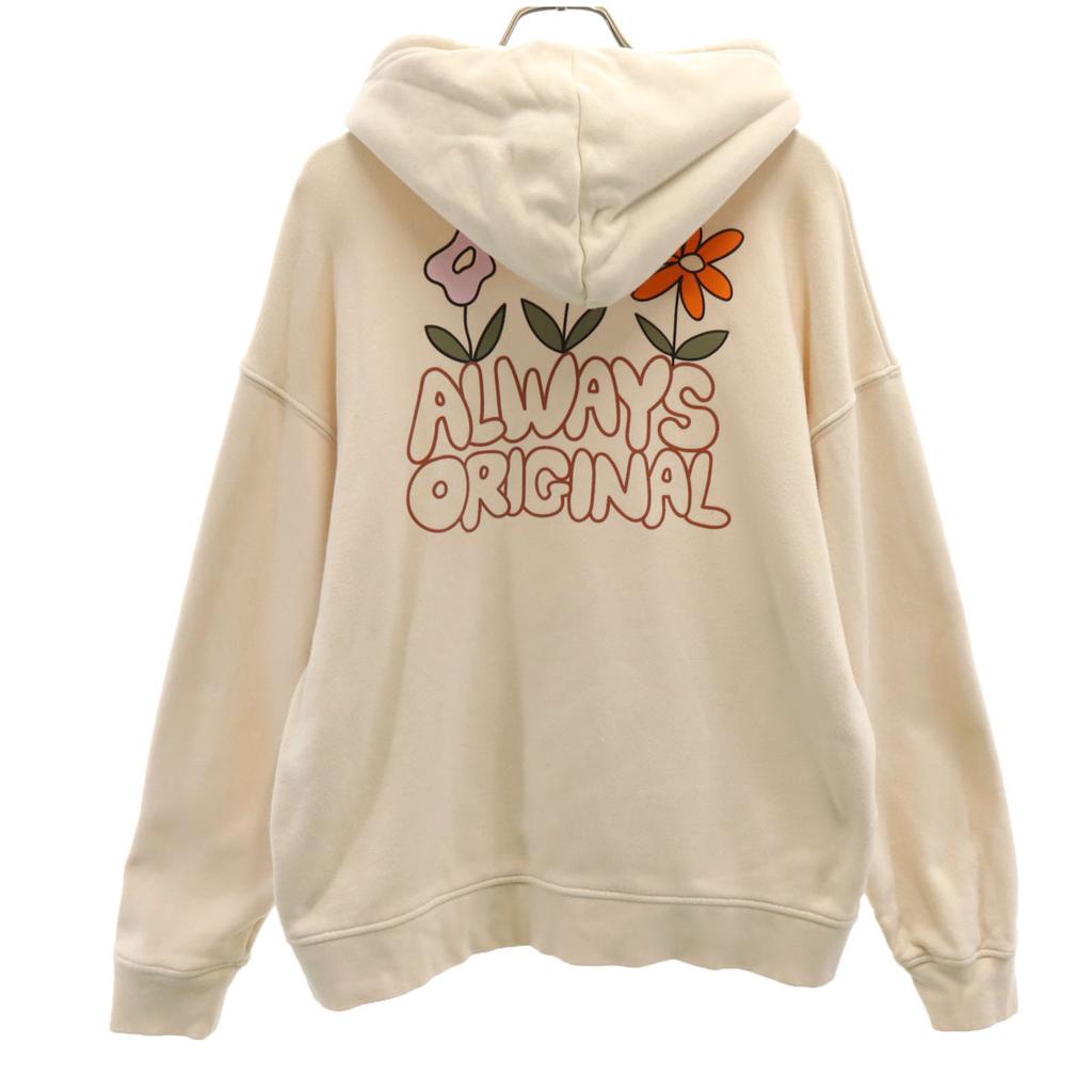 adidas Originals Estampado nas costas Camisolas de manga comprida L Laranja pálido Mulher Usado