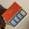 Enamel color teacup set master cup ceramic tea set tea cup tea cup bank business gifts can be made