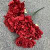 Peony Artificial Fake Flowers Wedding Arch Decorative Silk Flowers Realistic