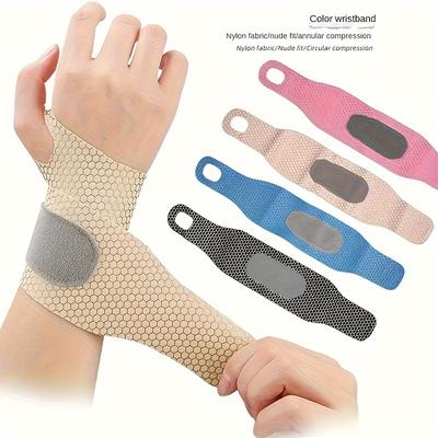 Handgelenkstütze für Karpaltunnelsyndrom, Arthritis, Sehnenscheidenentzündung, Gewichtheben, Fitnessstudio, Training, Laufen, Badminton, atmungsaktiv, verstellbar