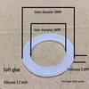 Silicone Rubber Gasket for Water Heater Pipes and Hoses