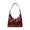 Retro armpit bag women's summer new fashion leopard print large-capacity shoulder bag commuter women's bag