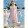 Sweet Pink Dress for Girls - Summer Children's Fashionable Princess Dress