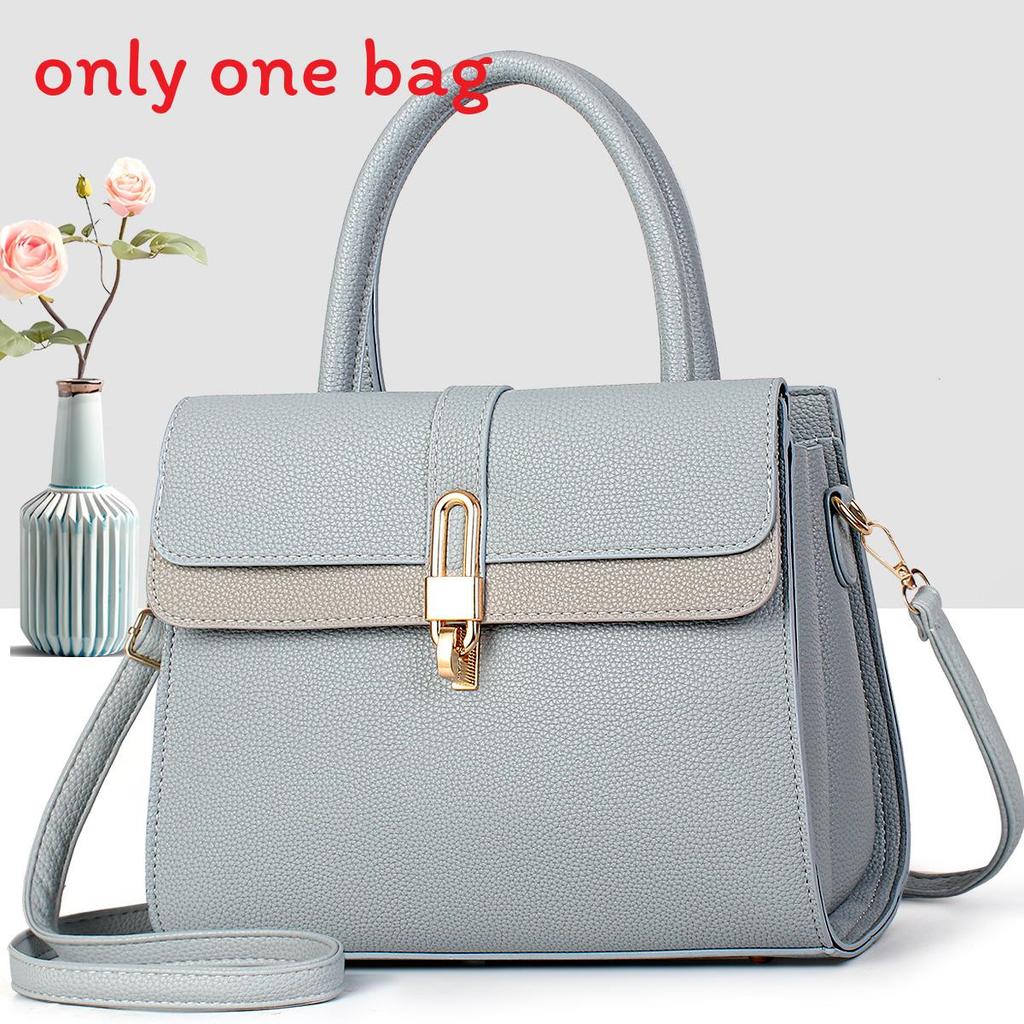 Minimalist Pu Handbag For Women With Zipper Closure And Inner Pockets For Daily Use