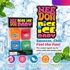 @Needoh Nice Ice Baby Fidget Cube Set 4er-Pack Super Solide Knet-Sensorik-Spielzeug Ungiftige Quetschspielzeuge Für ADHS Und Geschenk