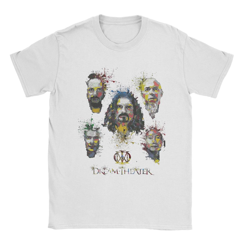 Herren D-Dream Theaters T-Shirts Reine Baumwolle Kleidung Lässige Kurzarm Rundhals T-Shirts Geburtstagsgeschenk T-Shirts