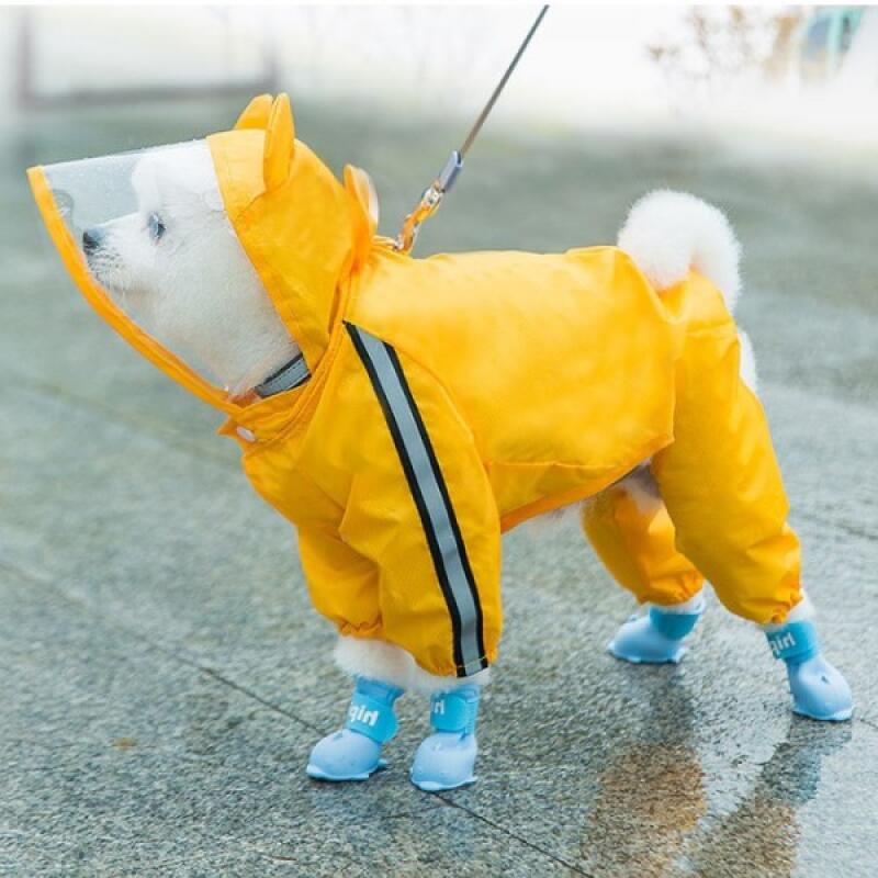 

Дождевик для щенка Водонепроницаемый дождевик-мышь 1 Mouse Puppy Raincoat-M