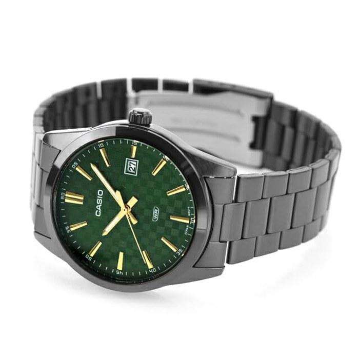 Casio Standard Quartz Men's Watch MTP-VD03B-3A Green