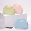 Silicone Cosmetic Bag for Women Portable Storage Bag Zipper Closure Handbag Travel Toiletries Organizer Makeup Bag Hand-held