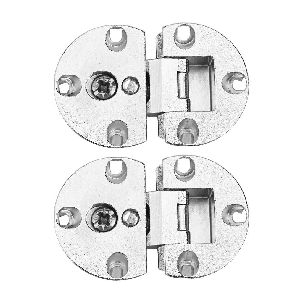2Pcs Flap Hinges Cabinet Door Flap Hinge 90 Degree Folding Invisible Hinges Furniture Fitting Home Cabinet Furniture Hardware