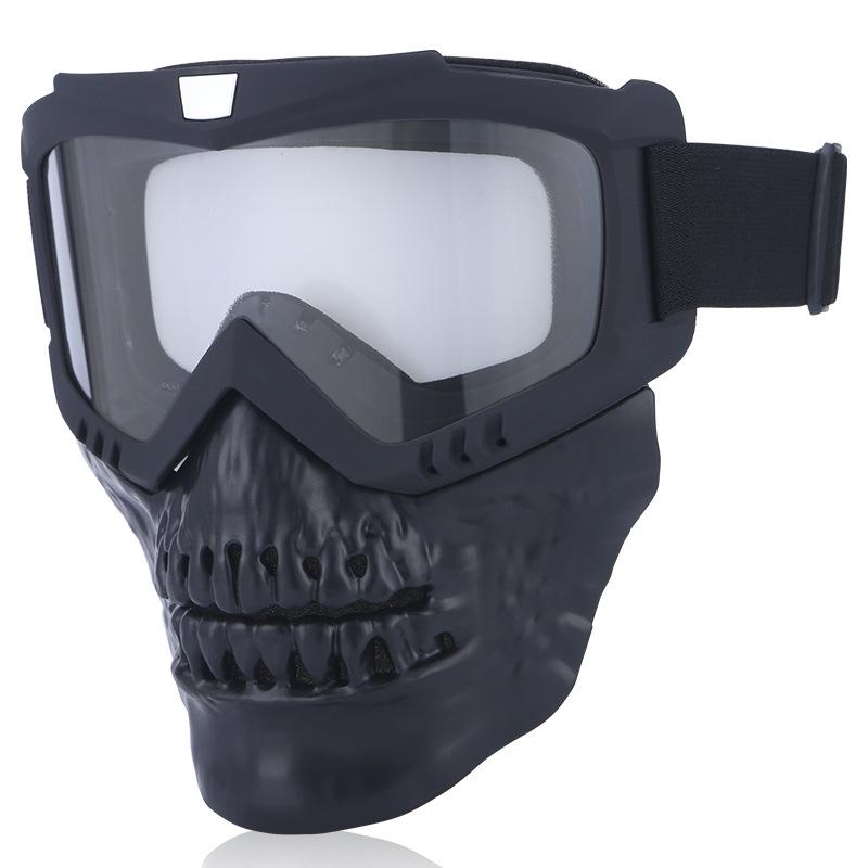 New motorcycle goggles, Harley protective eyewear, cycling glasses, windproof and dustproof ski and mountaineering sports equipment face mask