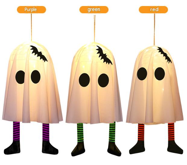 Halloween Glowing Ghost Hanging Decorations Spooky Party Supplies