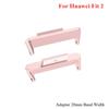 1Pair Adapter For Huawei Watch Fit 3 Strap 20mm Smartwatch 316L Stainless Steel Connector Accessories for Huawei fit2/1 band