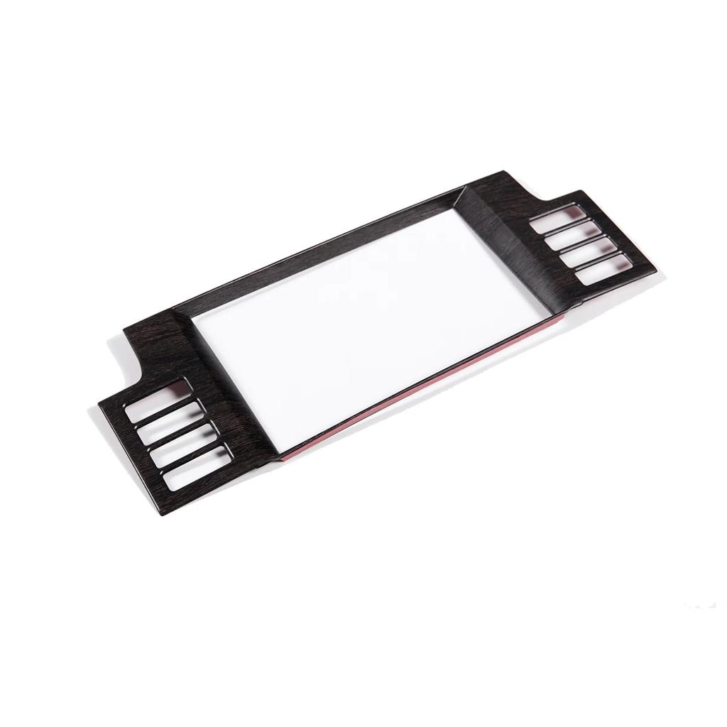 For Land Rover Discovery Sport 2015 2016 2017 2018  ABS Carbon Fiber Car Navigation Frame Cover Trim Sticker Car Accessories