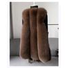 Gilet in Pelliccia Sintetica di Volpe ad Alta Fedeltà per Donna Sottile Versatile Moda di Alta Gamma Giovane Caldo Senza Maniche Cappotto Autunno/Inverno