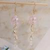 Jellyfish Shape Tassels Earrings Stylish Pendant Earrings Fashion Drop Earrings Fashionable Ear Jewelry for Woman Girls