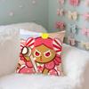 Game CRK Pancake Princess Cookie Button Case Plush Fabric Soft Pillowcase Double Sided Print Cushion Cover Household Gifts