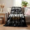 Collingwood Football Club Decke Flanelldecke Weich Gemütlich Plüsch Überwurf für Sofa Bett Leichte Heimdekoration Geschenke für Weihnachten verschiedene Feiertage