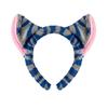 Ensemble d'accessoires de costume de tigre pour enfants 2/3 pièces Bandeau Oreilles de Tigre, Nœud Papillon, Kit d'accessoires Queue Ensemble de Déguisement Animal Halloween