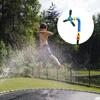 Adjustable Trampoline Sprinkler 360 Degree Rotating Pet Showering Sprinkler  Irrigation