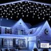 Lomotech Christmas Icicle Lights - 32Ft 8 Modes Waterproof Christmas Lights Connectable with Timer for Holiday, Wedding Party, Eaves, Christmas